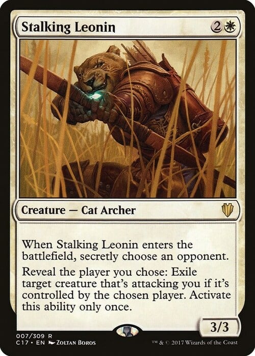 Stalking Leonin Card Front