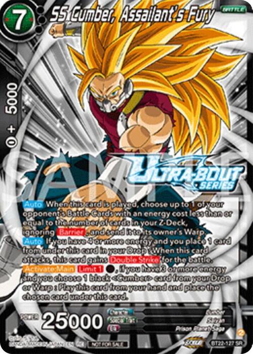 SS Cumber, Assailant's Fury Card Front