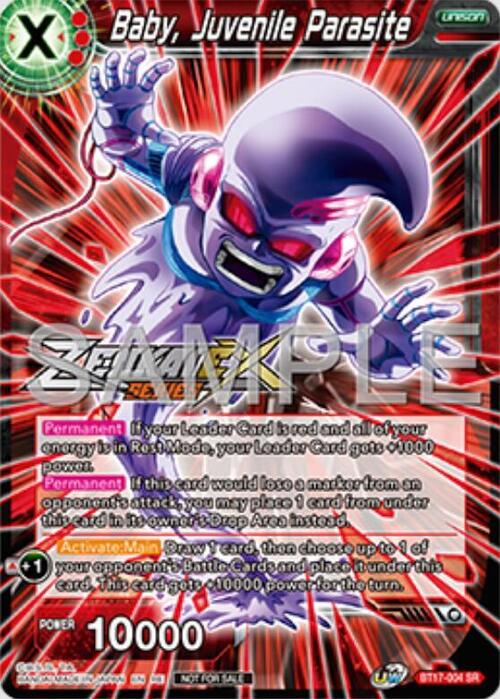 Baby, Juvenile Parasite Card Front