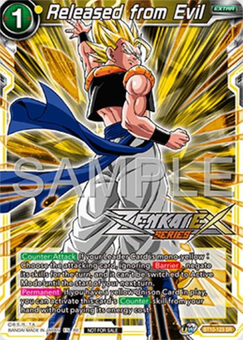 Released from Evil Card Front