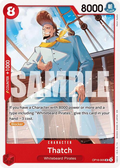Thatch Card Front