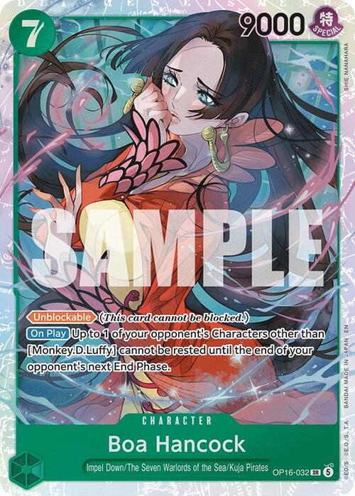 Boa Hancock Card Front