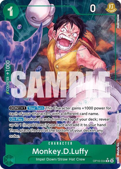 Monkey.D.Luffy Frente
