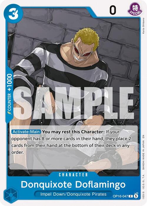 Donquixote Doflamingo Card Front
