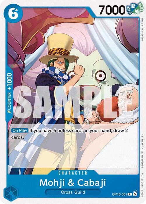 Mohji & Cabaji Card Front