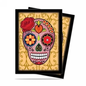 50 Dia De Los Muertos: Pink Skull Sleeves