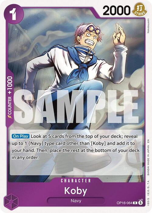 Koby Card Front