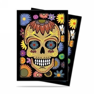50 Dia De Los Muertos: Yellow Skull Sleeves