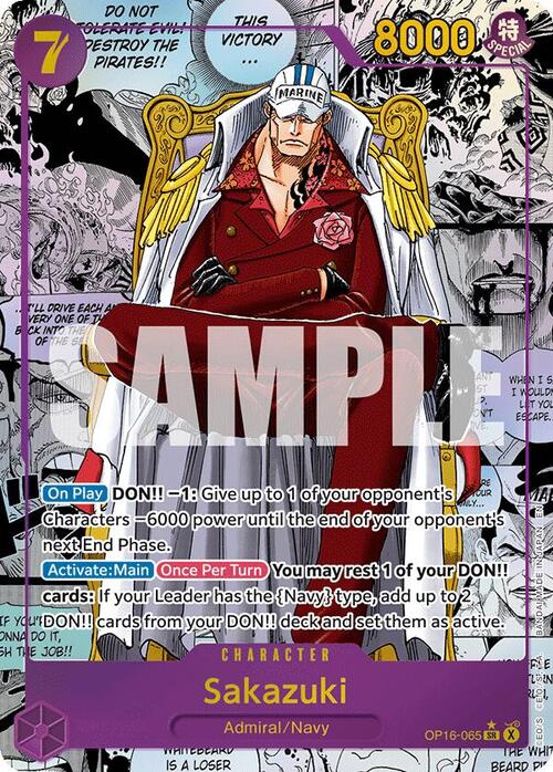 Sakazuki Card Front