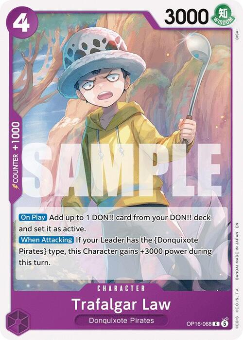 Trafalgar Law Card Front