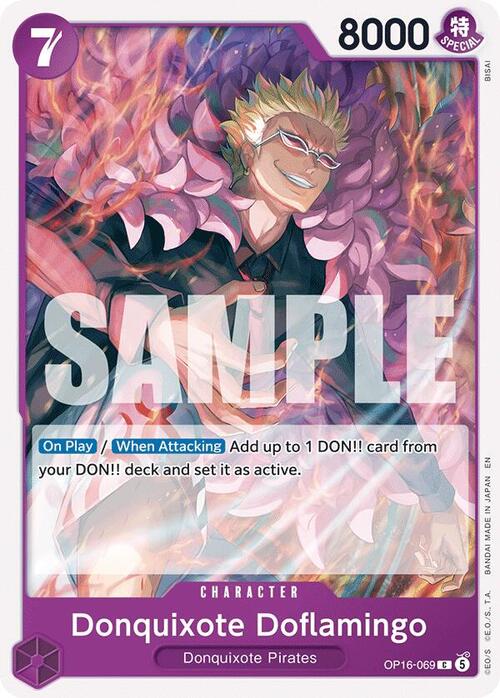 Donquixote Doflamingo Card Front