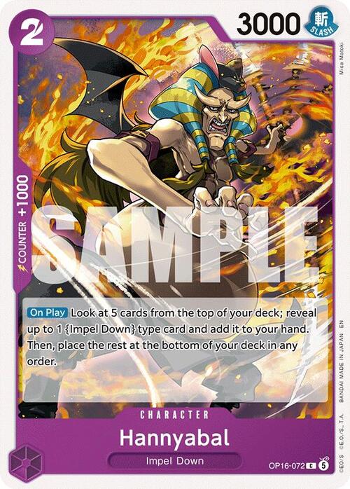 Hannyabal Card Front