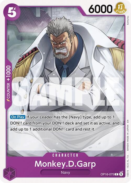 Monkey.D.Garp Frente