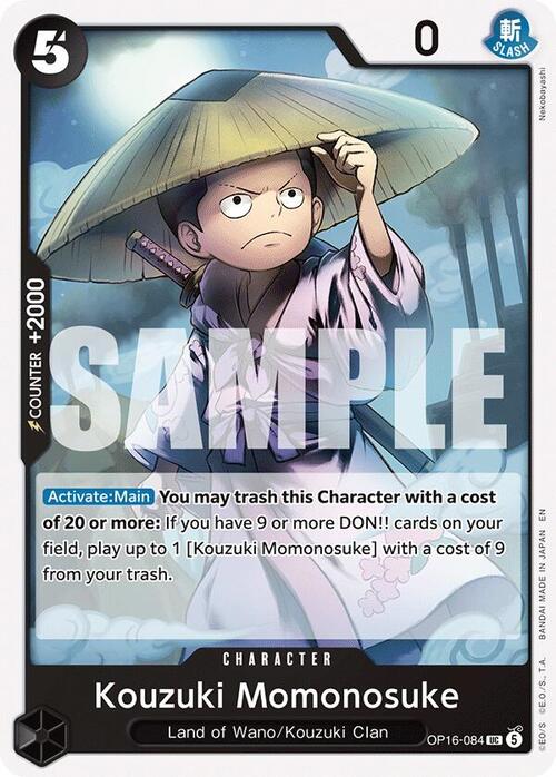 Kouzuki Momonosuke Card Front
