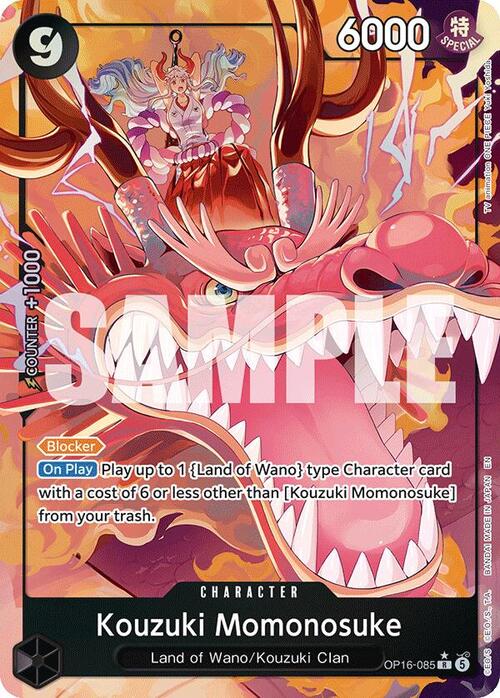 Kouzuki Momonosuke Card Front