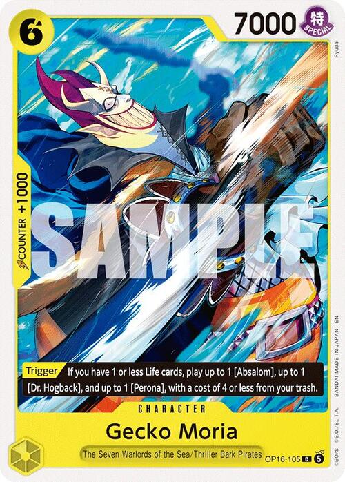 Gecko Moria Card Front