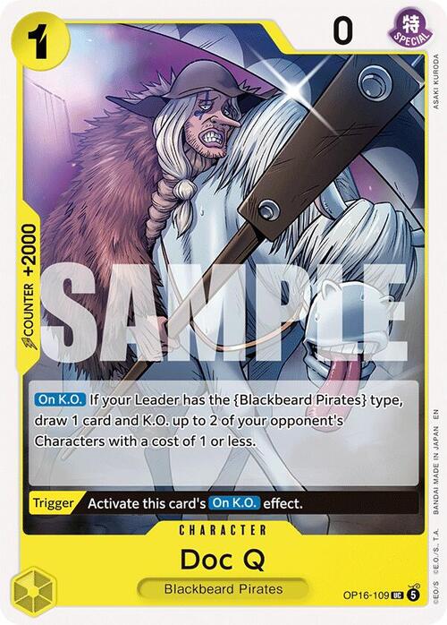 Doc Q Card Front