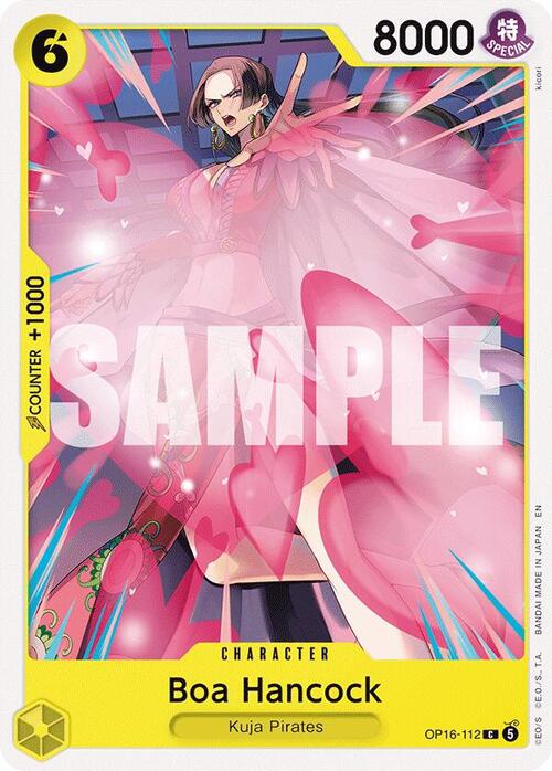 Boa Hancock Card Front
