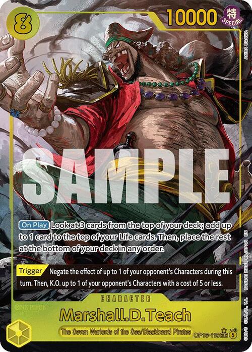 Marshall.D.Teach Card Front