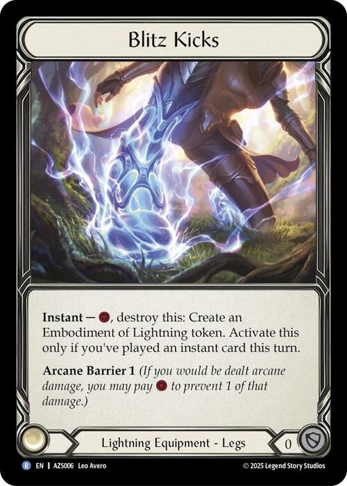 Blitz Kicks Card Front