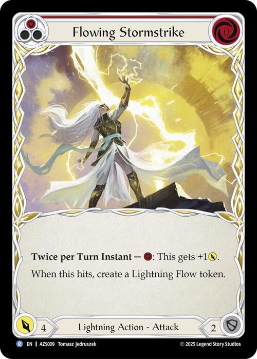 Flowing Stormstrike Card Front