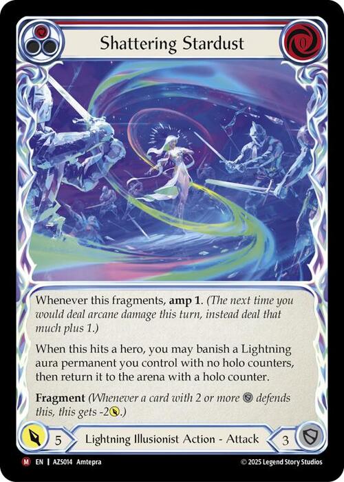 Shattering Stardust Card Front
