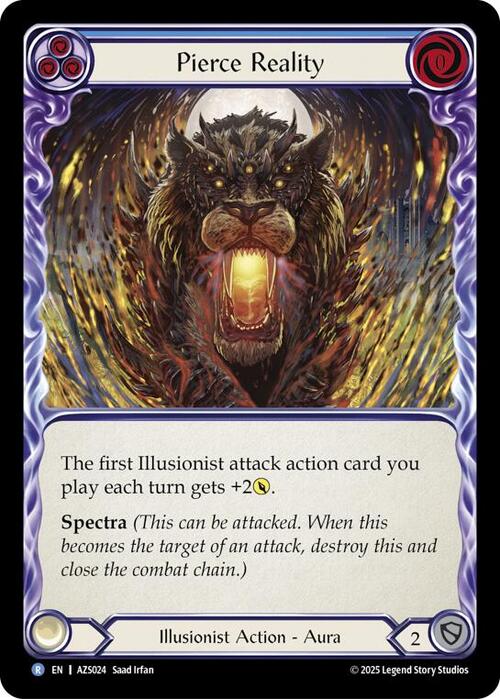 Pierce Reality Card Front