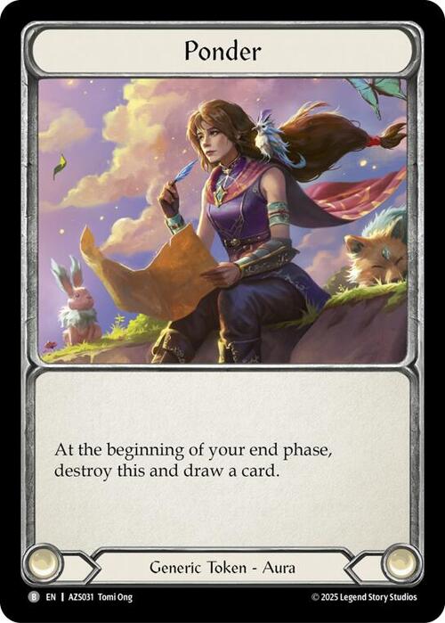 Ponder Card Front