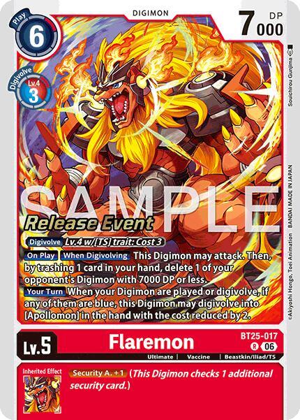 Flaremon Card Front