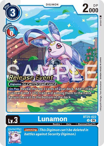Lunamon Card Front