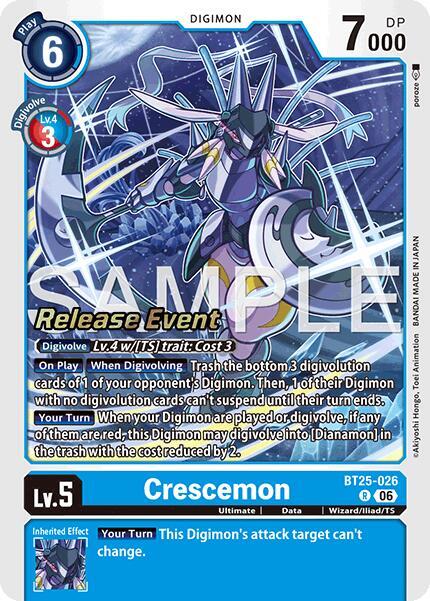 Crescemon Card Front
