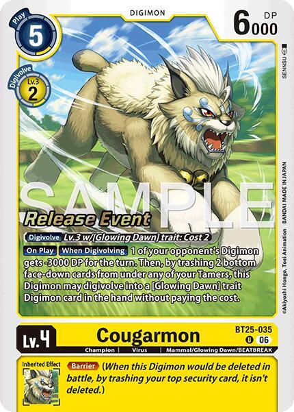 Cougarmon Card Front