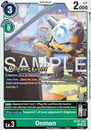 Onmon · Pre-Release Stamped BT25-045