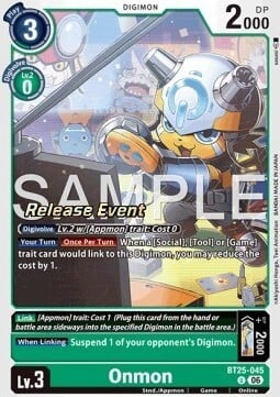 Onmon Card Front