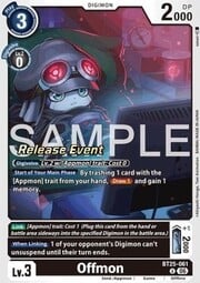 Offmon · Pre-Release Stamped BT25-061