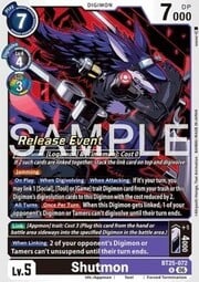 Shutmon · Pre-Release Stamped BT25-072