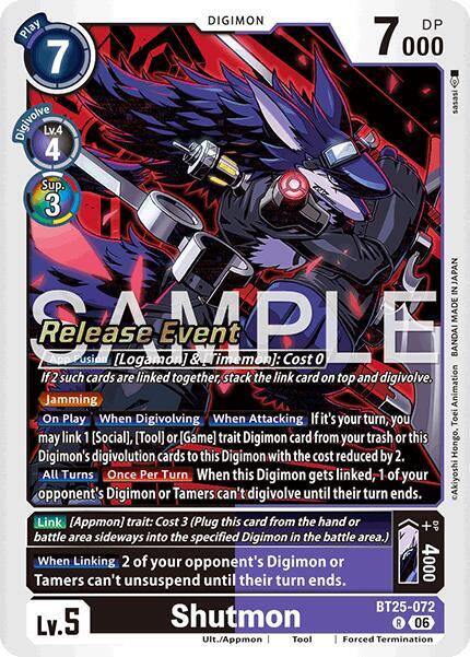 Shutmon Card Front