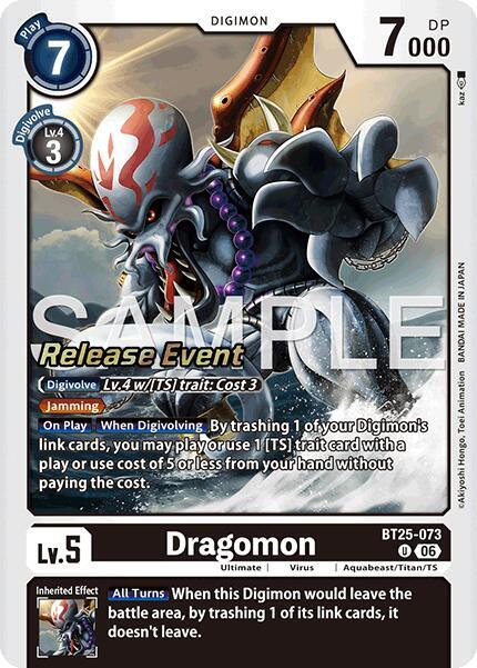 Dragomon Card Front