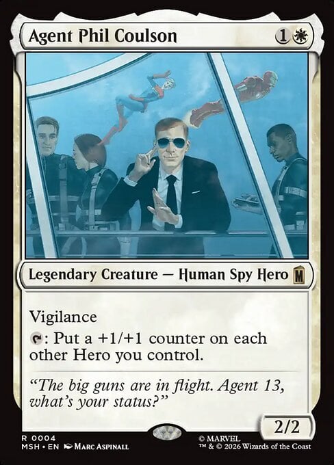 Agent Phil Coulson Card Front