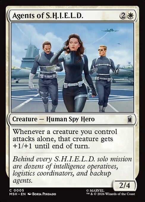 Agents of S.H.I.E.L.D. Card Front