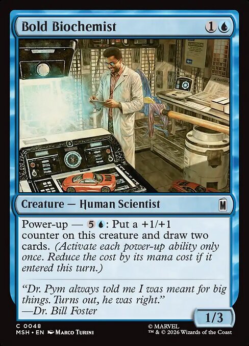 Bold Biochemist Card Front