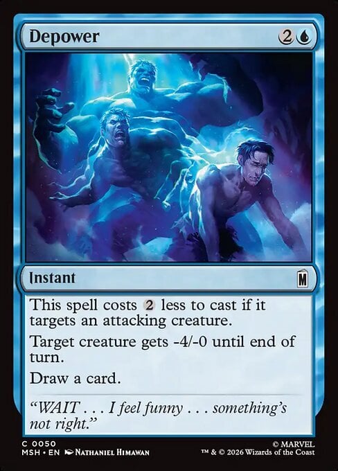 Depower Card Front