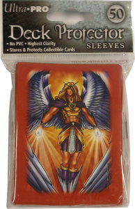 50 "Monte Moore - Angel Red" Deck Protector Sleeves