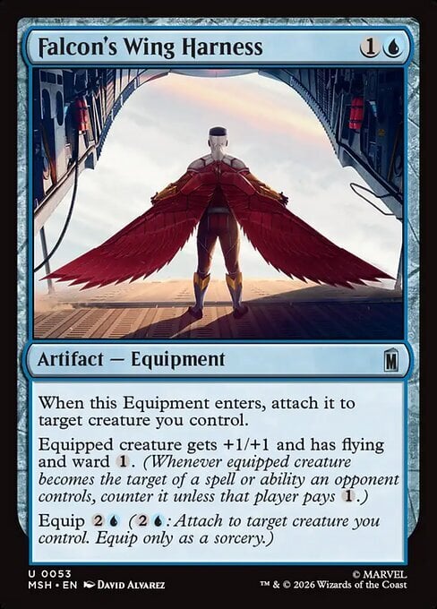 Falcon's Wing Harness Frente