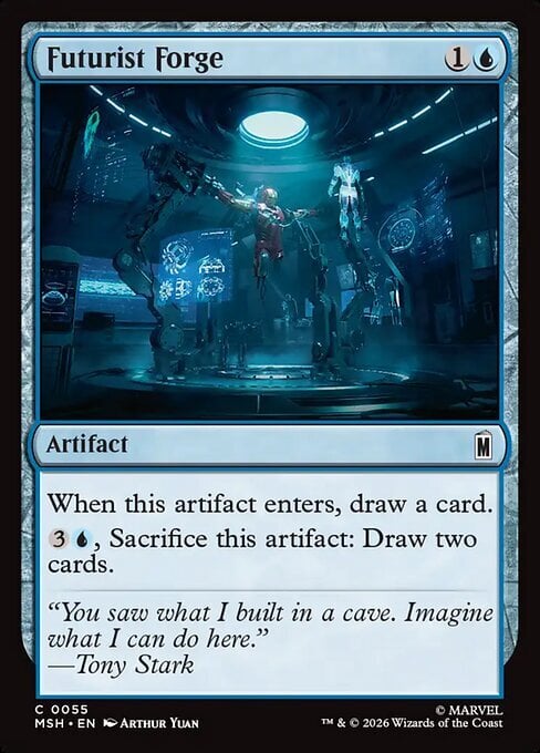 Futurist Forge Card Front