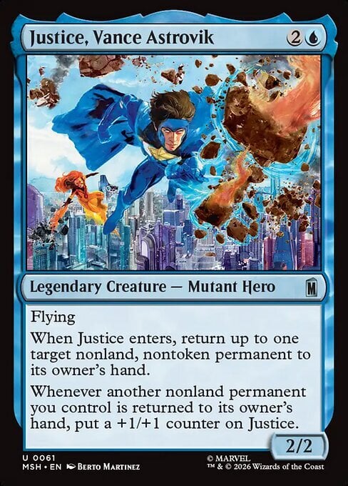 Justice, Vance Astrovik Frente