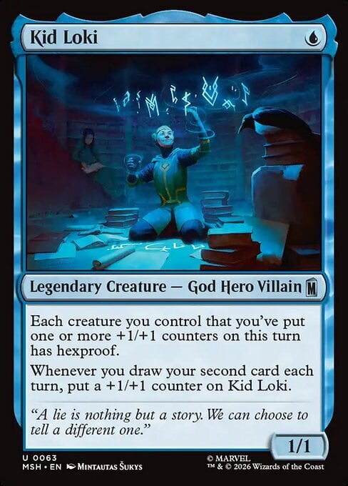 Kid Loki Card Front