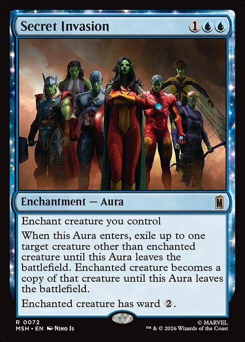 Secret Invasion Card Front