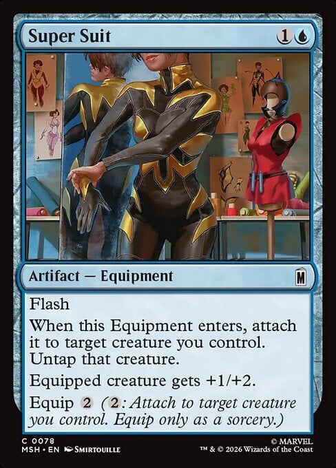 Super Suit Card Front