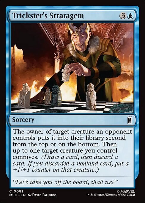 Trickster's Stratagem Card Front